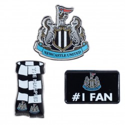 Σετ κονκάρδες Newcastle United FC, 3 τεμ.