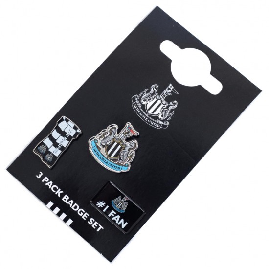 Σετ κονκάρδες Newcastle United FC, 3 τεμ.