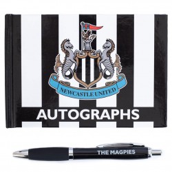 Βιβλίο αυτογράφων Newcastle United FC με στυλό