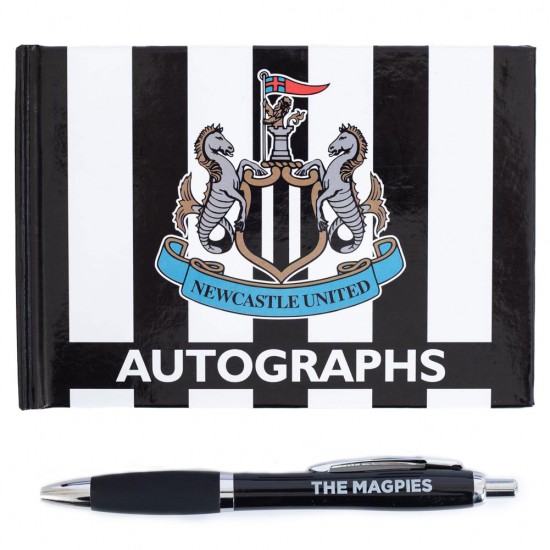 Βιβλίο αυτογράφων Newcastle United FC με στυλό