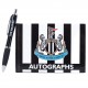 Βιβλίο αυτογράφων Newcastle United FC με στυλό