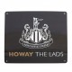 Newcastle United FC Tunnel Sign