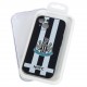 Θήκη κινητού Newcastle United FC iPhone 14 ριγέ, σιλικόνης