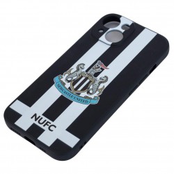 Θήκη κινητού Newcastle United FC iPhone 14 ριγέ, σιλικόνης