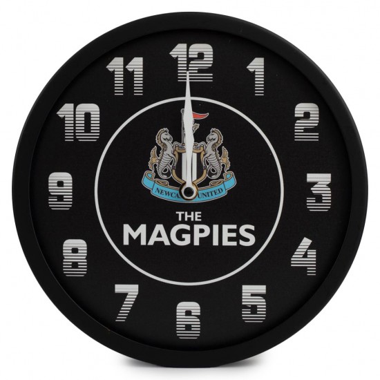 Ρολόι τοίχου LED Newcastle United FC Magpies