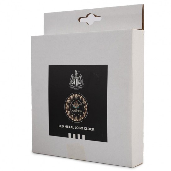 Ρολόι τοίχου LED Newcastle United FC Magpies