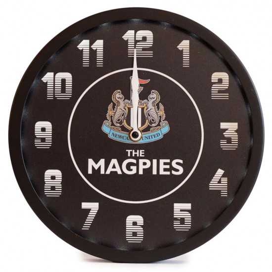 Ρολόι τοίχου LED Newcastle United FC Magpies