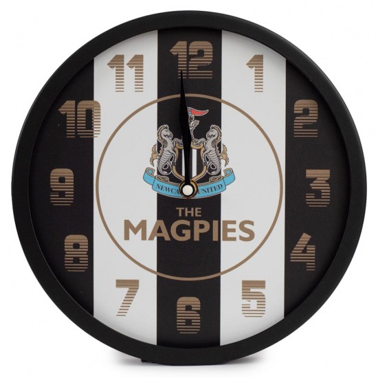 Ρολόι τοίχου LED Newcastle United FC Stripe