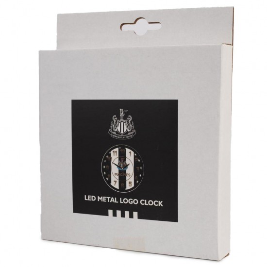 Ρολόι τοίχου LED Newcastle United FC Stripe
