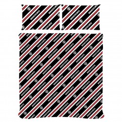 Σετ παπλωματοθήκης Manchester United FC Core Stripe, διπλό