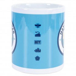 Manchester City FC Crest Mug