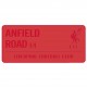 Liverpool FC Red Street Sign