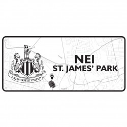 Πινακίδα Newcastle United FC Route To