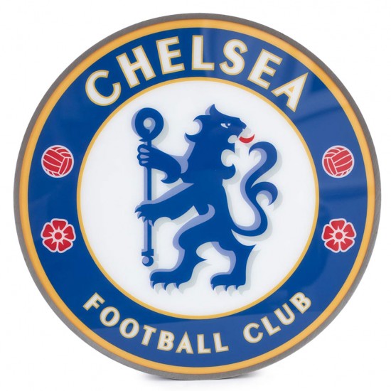Τσέλσι Φωτιζόμενη Επιτοίχια Επιγραφή Chelsea FC – 12 Ίντσες (LED)