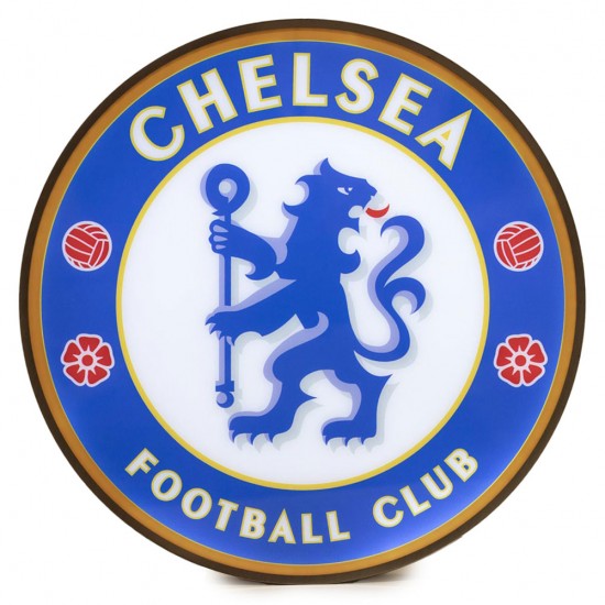 Τσέλσι Φωτιζόμενη Επιτοίχια Επιγραφή Chelsea FC – 12 Ίντσες (LED)