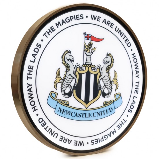 Φωτιστικό τοίχου LED Newcastle United FC 12 ιντσών