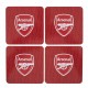 Arsenal FC 4pk Cork Coaster