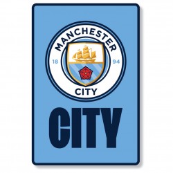 Manchester City FC Portrait LED Crest Sign