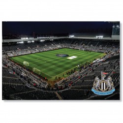 Φωτιζόμενη πινακίδα γηπέδου LED Newcastle United FC, οριζόντια