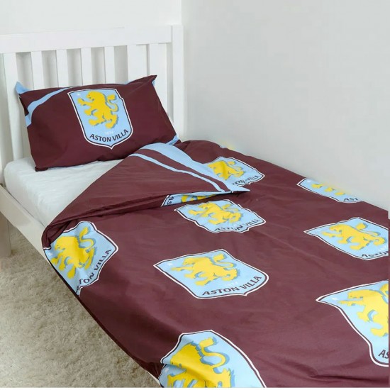 Σετ παπλωματοθήκης Aston Villa FC, μονό