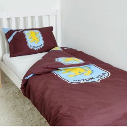 Σετ παπλωματοθήκης Aston Villa FC, μονό