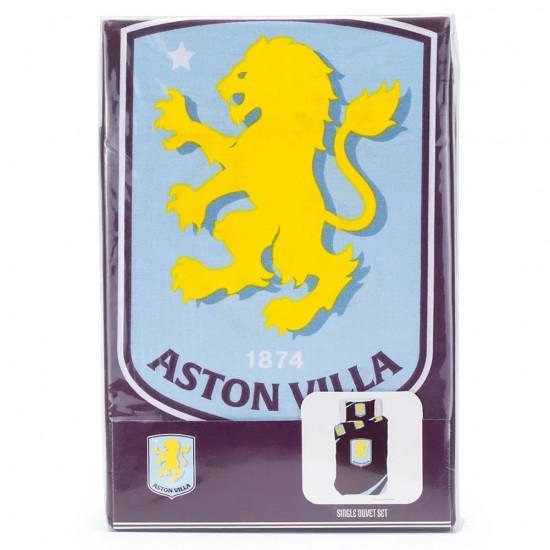Σετ παπλωματοθήκης Aston Villa FC, μονό