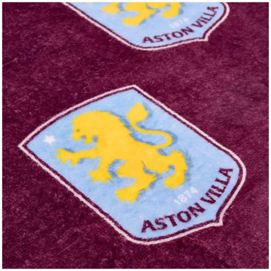 Κουβέρτα fleece Aston Villa FC Multi Crest