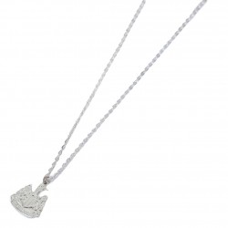 Newcastle United FC Silver Plated Boxed Pendant