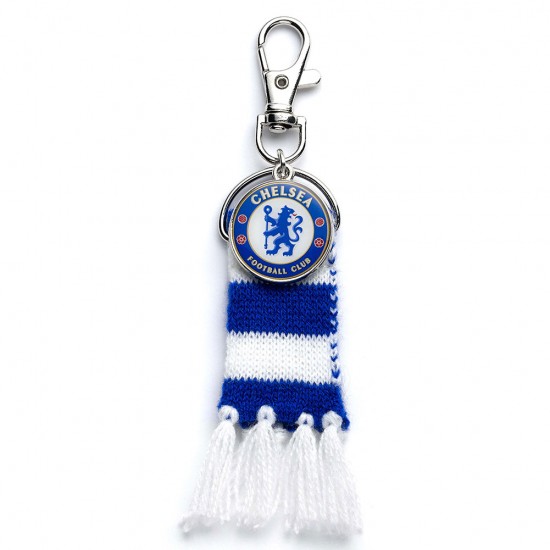 Τσέλσι – Μπλε Μπρελόκ Τσάντας με Κασκόλ (Bar Scarf Bag Charm)