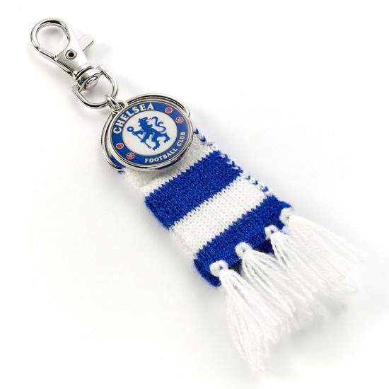 Τσέλσι – Μπλε Μπρελόκ Τσάντας με Κασκόλ (Bar Scarf Bag Charm)