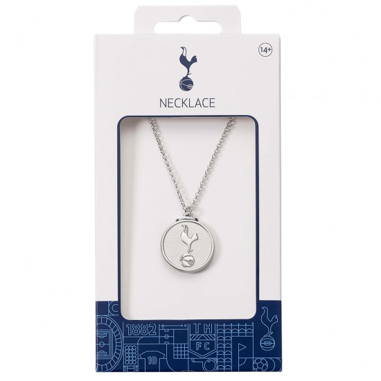 Tottenham Hotspur FC Silver Finish Necklace