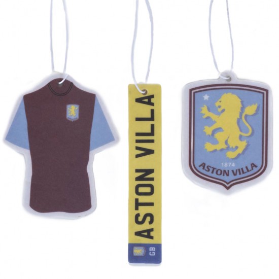 Αρωματικό αυτοκινήτου Aston Villa FC, σετ 3 τεμ.
