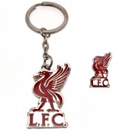 Λίβερπουλ FC Keyring & Badge Set