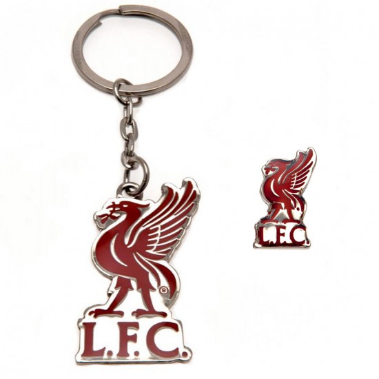 Λίβερπουλ FC Keyring & Badge Set