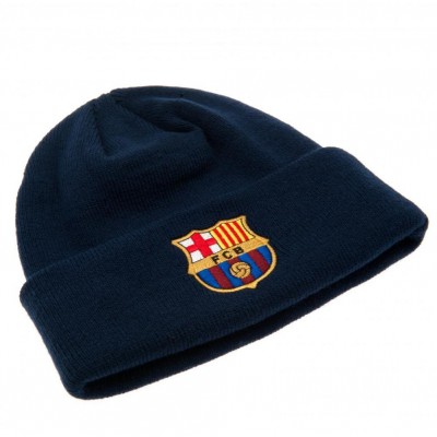 FC Barcelona Navy Cuff Beanie