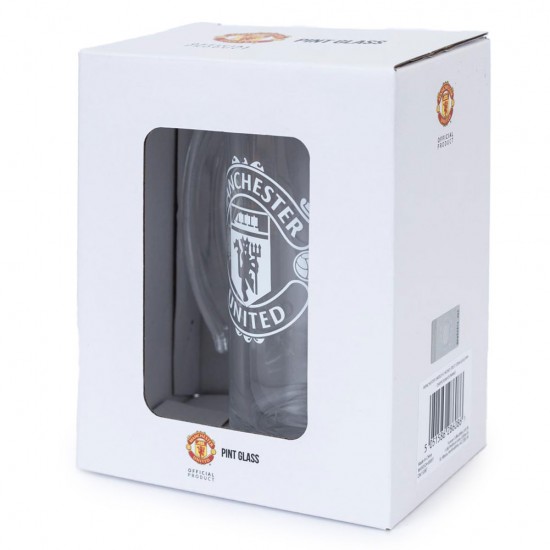 Ποτήρι μπύρας Manchester United FC Stein Mono Crest