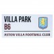 Πινακίδα δρόμου Aston Villa FC, λευκή