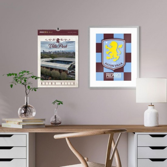 Aston Villa FC Deluxe Calendar 2026