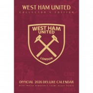 West Ham United FC Deluxe Calendar 2026