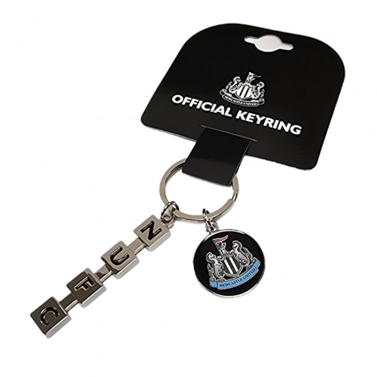 Newcastle United FC Letter Keyring