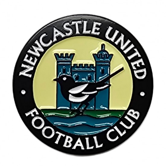 Newcastle United FC Retro 76-83 Crest Keyring & Badge Set