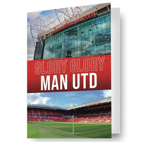 Manchester United FC 3D Lenticular Birthday Card