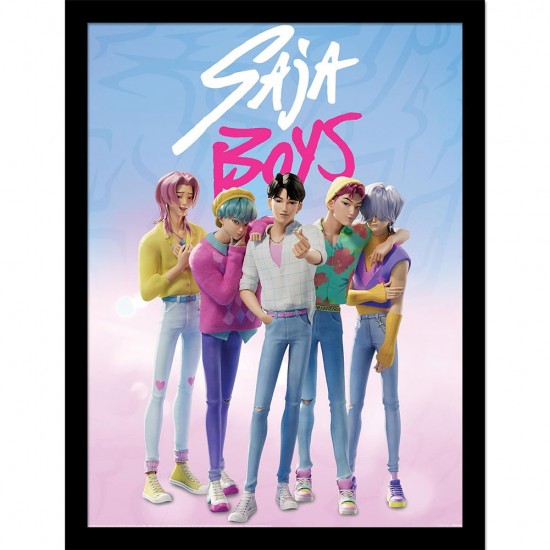 K-Pop Demon Hunters Saja Boys Picture 16 x 12