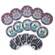 Newcastle United FC 15pk Retro Beer Mat Set