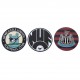 Newcastle United FC 3pk Retro Fridge Magnet Set