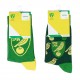 Norwich City FC Twin Pack Dress Socks 7-11
