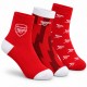 Arsenal FC 3pk Adults Fashion Socks 4-7