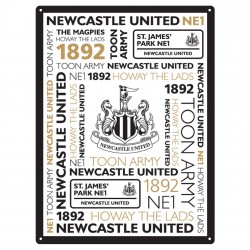 Μεγάλη πινακίδα Newcastle United FC Montage