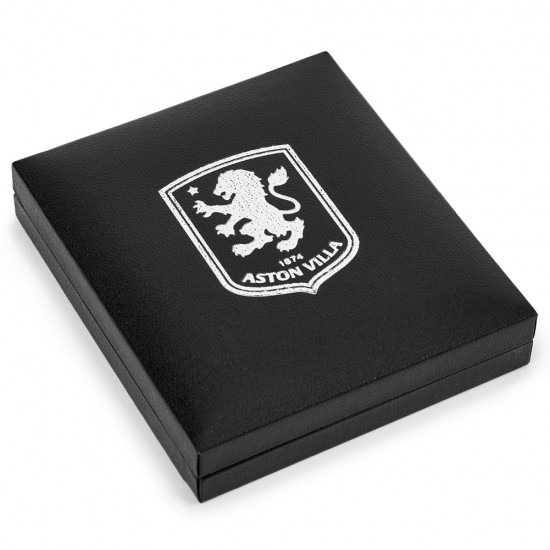 Μενταγιόν Aston Villa FC Lion επάργυρο, σε κουτί