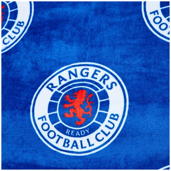 Κουβέρτα fleece Rangers FC Multi Crest